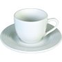 Circle Coffee Cup And Saucer Set Set Of 6