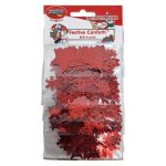 Festive Confetti Stars Red 6 Piece