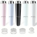 New MINI Eye Massager Electric Vibration Beauty Instrument Magnetic Portable V Face Massage Stick 10.16 Cm 1 Electric Facial Mas
