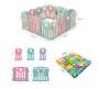 Heartdeco Baby Playpen Activity Center Play Yard 14PCS Set