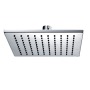 Shower Head Square 8" Chrome