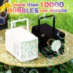 Electric Bubble Machine With Automatic Stage Portable And Porous Suitable For Wedding Performances Parties And Gatherings. Batte