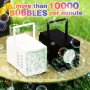 Electric Bubble Machine With Automatic Stage Portable And Porous Suitable For Wedding Performances Parties And Gatherings. Batteries And Bubble Solution Not Included.