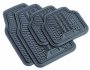 Michelin 4X4 Car Mat 4 PC Set Heavy Duty Rubber - Grey