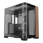 Antec C8 Curve Wood Constellation Black Clear Tempered Glass E-atx Full Tower Chassis