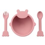 Focusbaby Silicone Feeding Bowl: Mess-free Bear-shaped