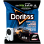 Sweet Chilli Pepper Flavoured Corn Chips 45G