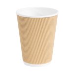 Coffee Ripple Cup Kraft 350ML