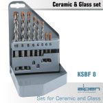 Alpen Glass And Tile Drill Bit Set 8 Piece Livestainable