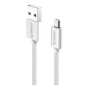 Orico Micro USB Braided Charging Data Cable Silver 1M