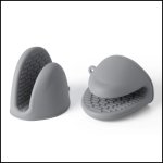Grip Buddy Silicone Grips Heat Resistant Grey