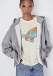 Oversized Printed T-Shirt - Cream Space Jam