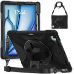 Pirateking Shockproof Rugged Case Compatible With Ipad Air 13 M2 2024