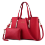 Luxury Women Pu Leather Shoulder Crossbody Bag Handbags - Red