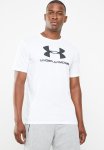 Under Armour Sportstyle Logo Tee - White