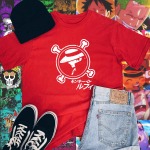 Luffy Pirate Badge Art T-Shirt