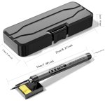 Oxsmohc 1PC Rechargeable Lithium Battery Soldering Iron Kit - Portable USB Dual Power Solder Gun With Lcd Digital Display Adjust