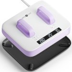 Htvront Heat Press Machine For T Shirts - Portable 12X10 Heat Press With Pressure Display Heats Up Fast & Evenly H10 Heat Press