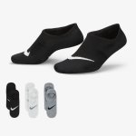 Nike Everyday Plus Lightweight No-show 3-PACK White Socks