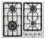 Zero Appliances 4 Burner Stainless Steel Gas Hob