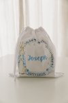 Personalised Easter Bag - Blue Peter Rabbit Wreath