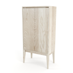 Laila Cabinet With Doors - Ash