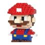 162 Piece - Pixel-style Plumber MINI Building Block Figure - Red