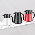 880ML Stainless Steel Vacuum Thermal Coffee Pot - Black