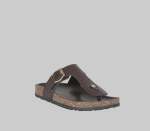 Cork Thong Sandal - 8 Black