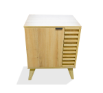 Slatted Pedestal Oak
