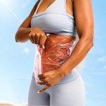 Adult Fitness Sauna Sweat Shaper Belt Uncharged Abs Material Body Sculpting Wrap Sweat-enhancing Waist Trimmer For Weight Loss A
