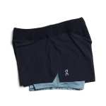 Running Ladies Shorts Black Sea - Large
