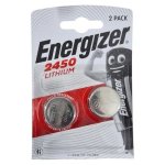 Energizer Lithium Coin Battery CR2450 3V 2 Piece