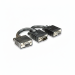 Manhattan Svga Y Cable - Male To Dual Female HD15 Connector - 2 Pack