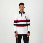 Hts Middelburg Ls Rugby Jersey-white - 4XL