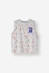 Regular Fit Sailboat Print Tank - 10 Optic White
