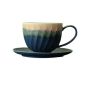 Japanese Gradient-colored Glaze-burnished Ceramic Coffee Cup