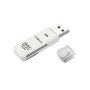 2-IN-1 Sd Card Reader To USB Adapter - White