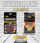 Shirwood Biltong And Mexicorn Nachos Combo - Plain Fatty Cajun Bbq