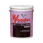 Woodoc Water Based Light Gloss Deck Sealer – 5L – Clear – Teak