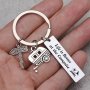 1pc Life Ls Better At The Campsite Keychain For Men Camper Camping RV Accessories Travel Trailer Keychain For Camp Lover
