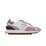 Low-top Logo Sneaker -grey white