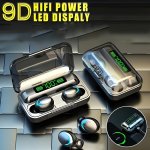 F9 Tws In-ear Hi-fi Stereo Wireless Earphone Wireless Earbuds Sports Life Headphones Gaming Headset For Iphone Android Gifts For