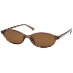 Herjour Retro Oval Cat Eye Sunglasses For Women Y2K Trendy Narrow Sunnies Designer Sun Glasses AR82253