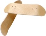 Fingerboard Maple Wood Deck 34MM Unfinished MINI Skateboard Replacement For