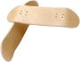 Fingerboard Maple Wood Deck 34MM Unfinished MINI Skateboard Replacement For