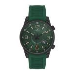 Ip Black Premium Green Dial 3 Hands Watch