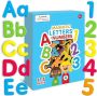 Magnetic Letters - Magnetic Letters And Numbers For Kids - 115 Piece