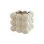 Beige Ceramic Bubble Vase