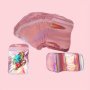 50PCS Holographic Ziplock Bags With Clear Viewing Window - Perfect For Candy Party Favors & Gift Packaging
